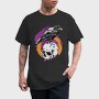 Raven Skull Strike 1, Tricou Barbati (Unisex)