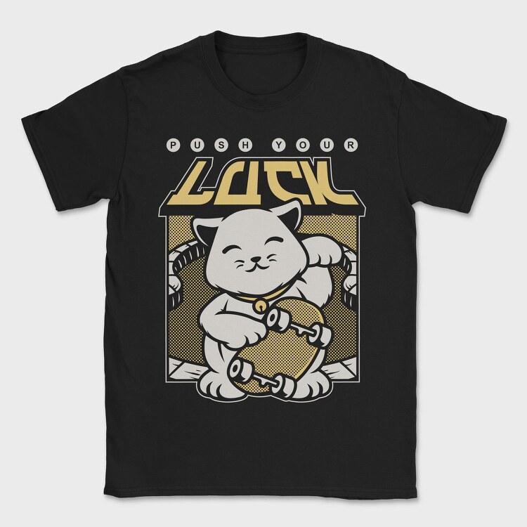 Push Your Luck, Tricou Barbati (Unisex)