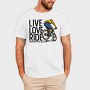 Live Love Ride, Tricou Barbati (Unisex)