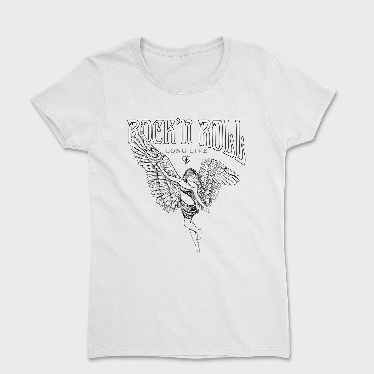 Rock N Roll Live Angel, Tricou Femei