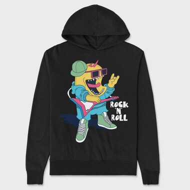 Rockstar Guitar Dude, Hanorac Oversize Barbati (Unisex)