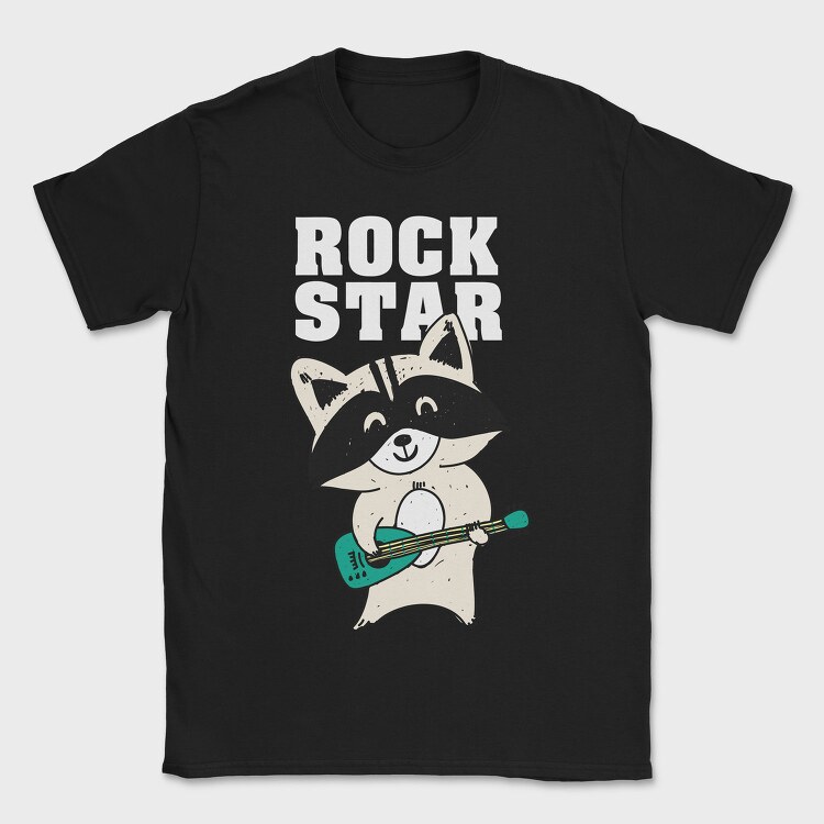 Rockstar Raccoon, Tricou Barbati (Unisex)