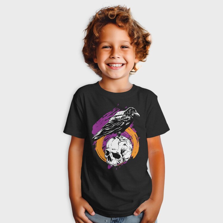 Raven Skull Strike 1, Tricou Copii