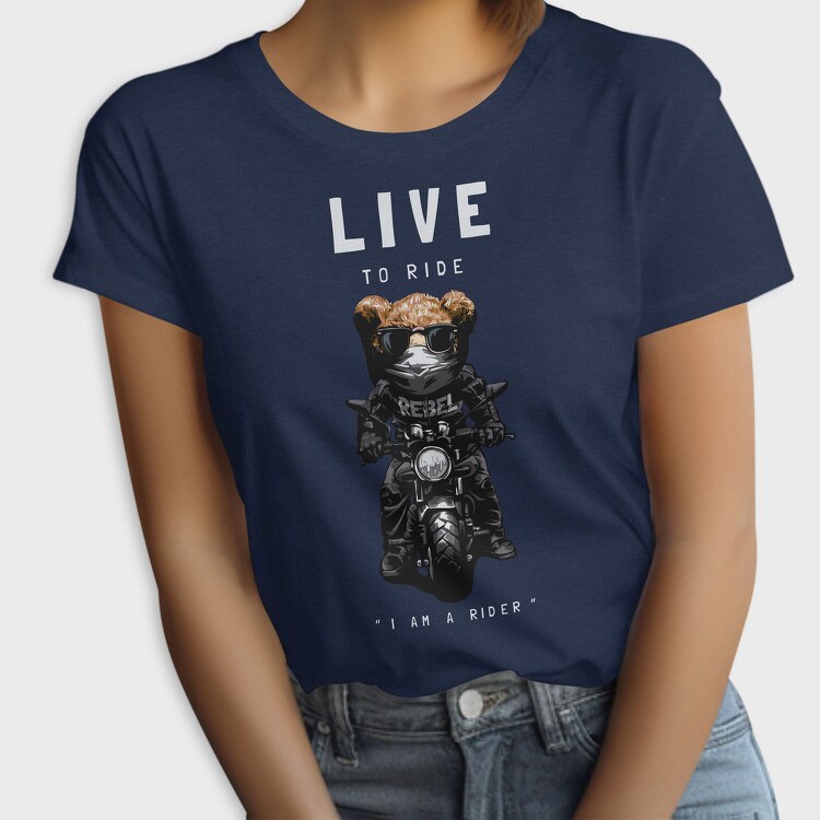 Live To Rebel, Tricou Femei