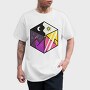 Solar Eclipse Cube, Tricou Barbati (Unisex)