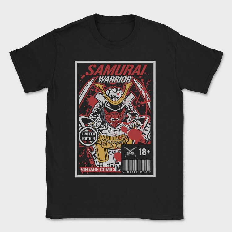 Samurai Warrior Edition, Tricou Barbati (Unisex)