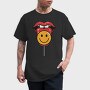 Lollipop Smiley, Tricou Barbati (Unisex)