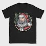 Santas Pine Wreath, Tricou Barbati (Unisex)
