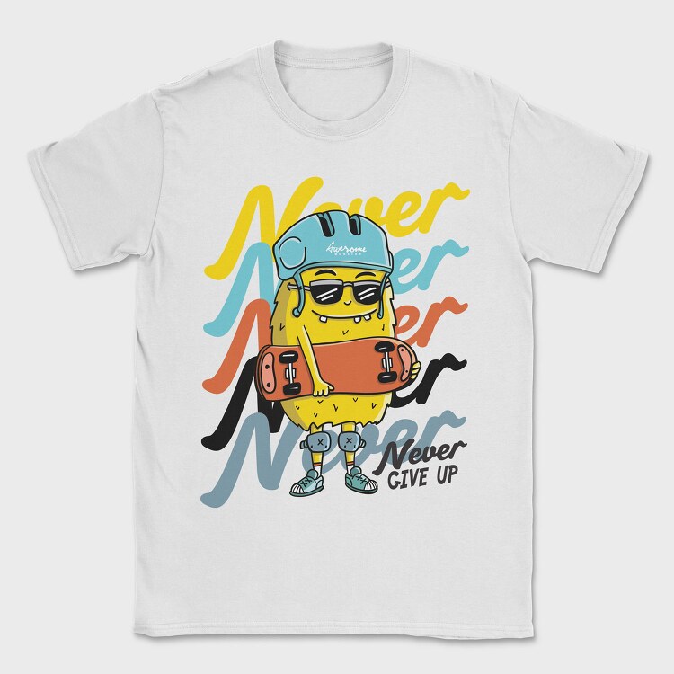 Skate Monster, Tricou Barbati (Unisex)
