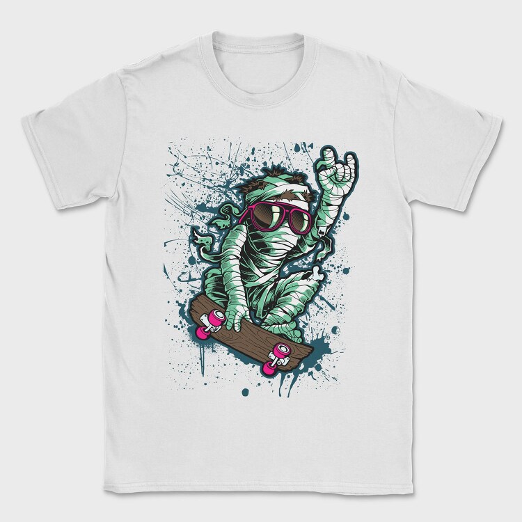 Skate Mummy, Tricou Barbati (Unisex)