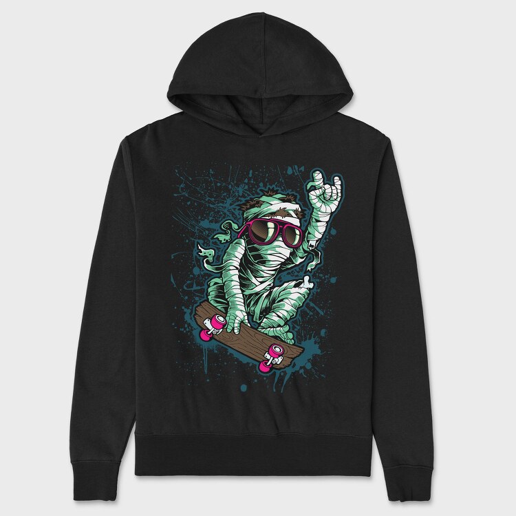Skate Mummy, Hanorac Oversize Barbati (Unisex)