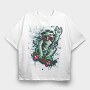 Skate Mummy, Tricou Oversize Barbati (Unisex)