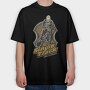 Single Track Freestyle, Tricou Oversize Barbati (Unisex)