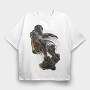 Skateboarders Edge, Tricou Oversize Barbati (Unisex)