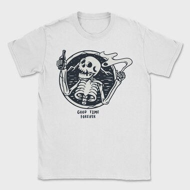 Skeleton Good Time Forever, Tricou Barbati (Unisex)