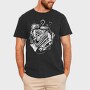 Fishing Anchor Fish, Tricou Barbati (Unisex)