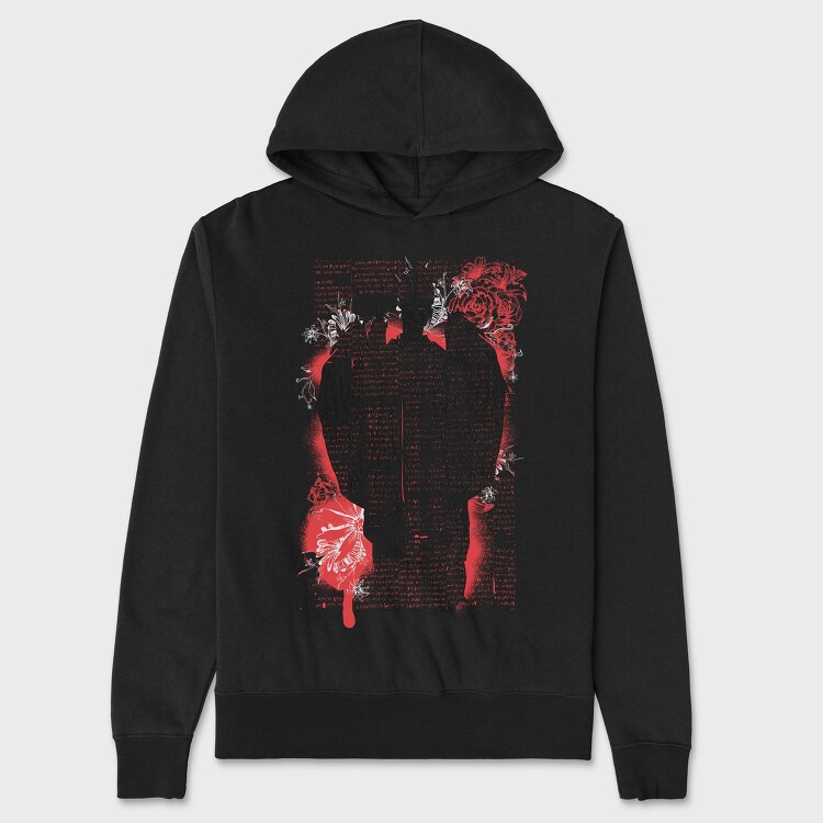 Skeleton Priest Angel, Hanorac Oversize Barbati (Unisex)