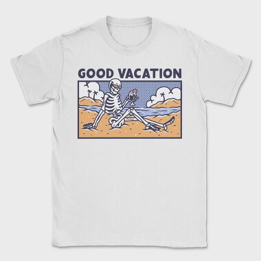 Skeleton Vacation, Tricou Barbati (Unisex)