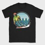 Skiing Adventure, Tricou Barbati (Unisex)