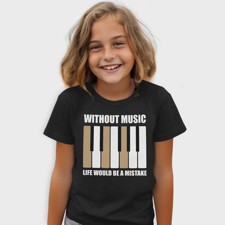 Piano Keys Harmony, Tricou Copii