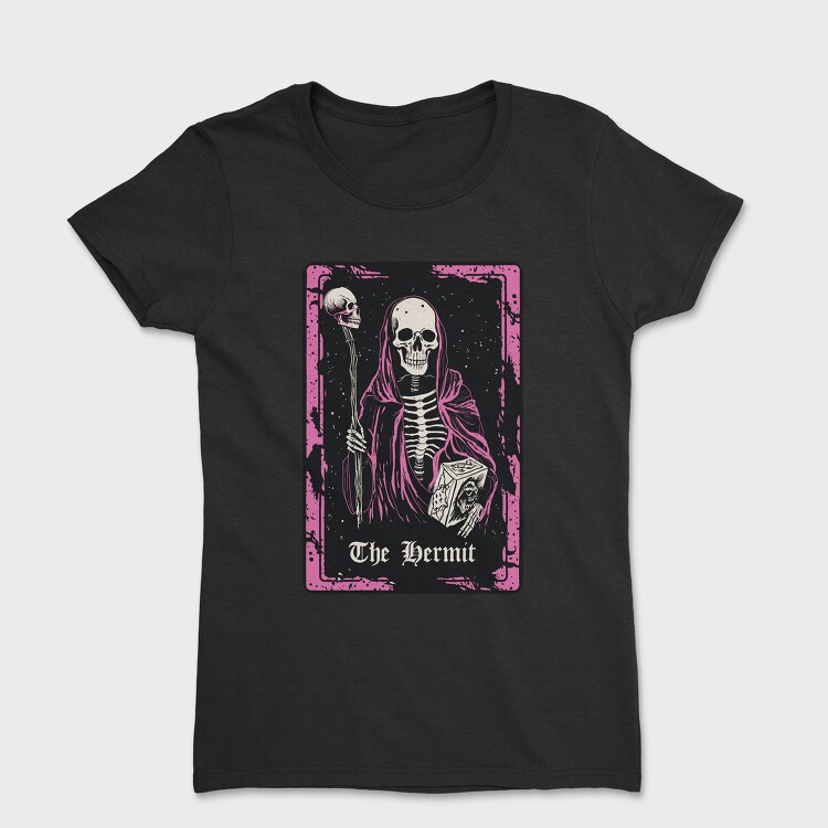 Tarot Card Hermit, Tricou Femei