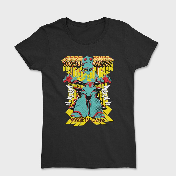 Robo Zombie China, Tricou Femei