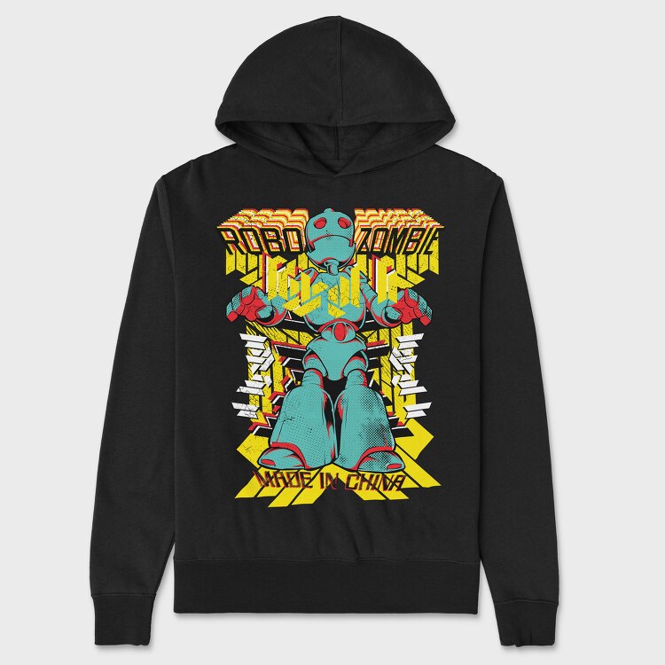 Robo Zombie China, Hanorac Oversize Barbati (Unisex)