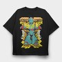 Robo Zombie China, Tricou Oversize Barbati (Unisex)