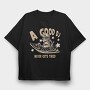 Robotic Dj Vibes, Tricou Oversize Barbati (Unisex)