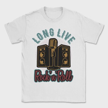 Rock Live Speakers, Tricou Barbati (Unisex)