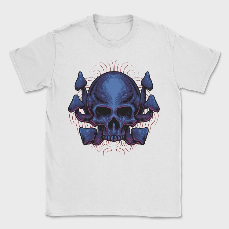 Skull Crossbones, Tricou Barbati (Unisex)