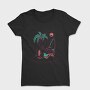 Surfer Santa Beer, Tricou Femei