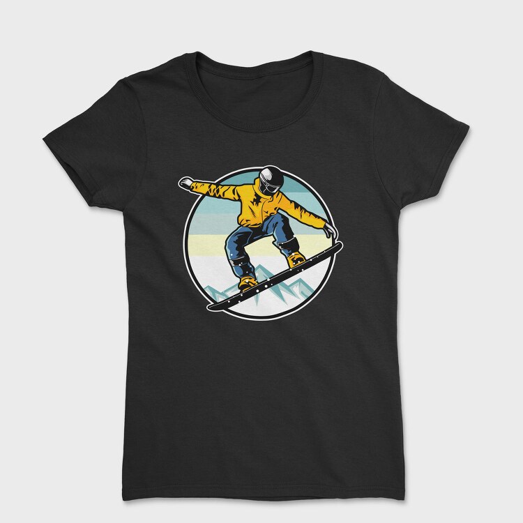 Snowboarders Edge, Tricou Femei