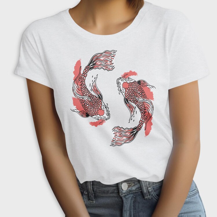 Fish Koi, Tricou Femei