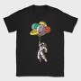Space Balloons, Tricou Barbati (Unisex)