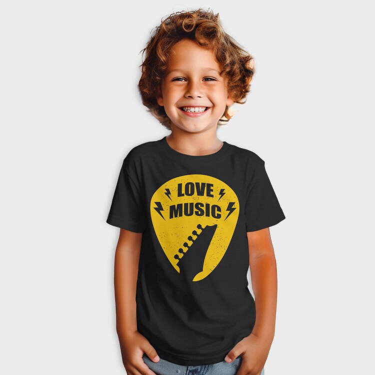 Love Music Pick, Tricou Copii