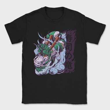Sushi Dragon, Tricou Barbati (Unisex)