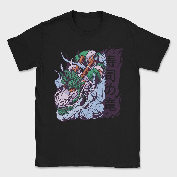 Sushi Dragon, Tricou Barbati (Unisex)