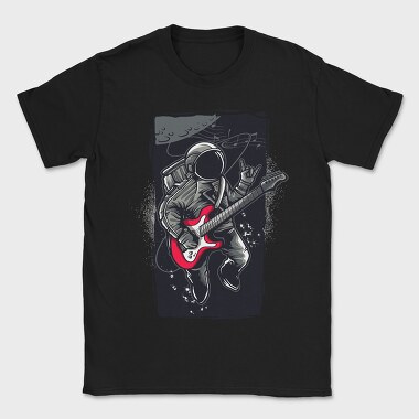 Space Rock Guitarist, Tricou Barbati (Unisex)