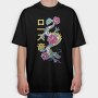 Tattoo Dragon, Tricou Oversize Barbati (Unisex)