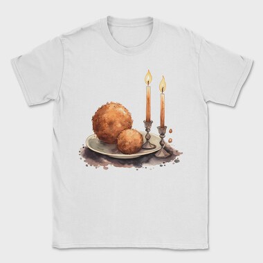 Donuts Candles Glow, Tricou Barbati (Unisex)