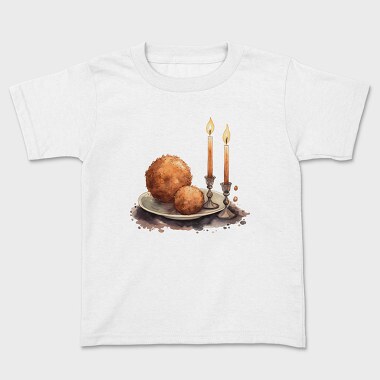 Donuts Candles Glow, Tricou Copii