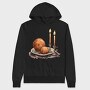 Donuts Candles Glow, Hanorac Oversize Barbati (Unisex)