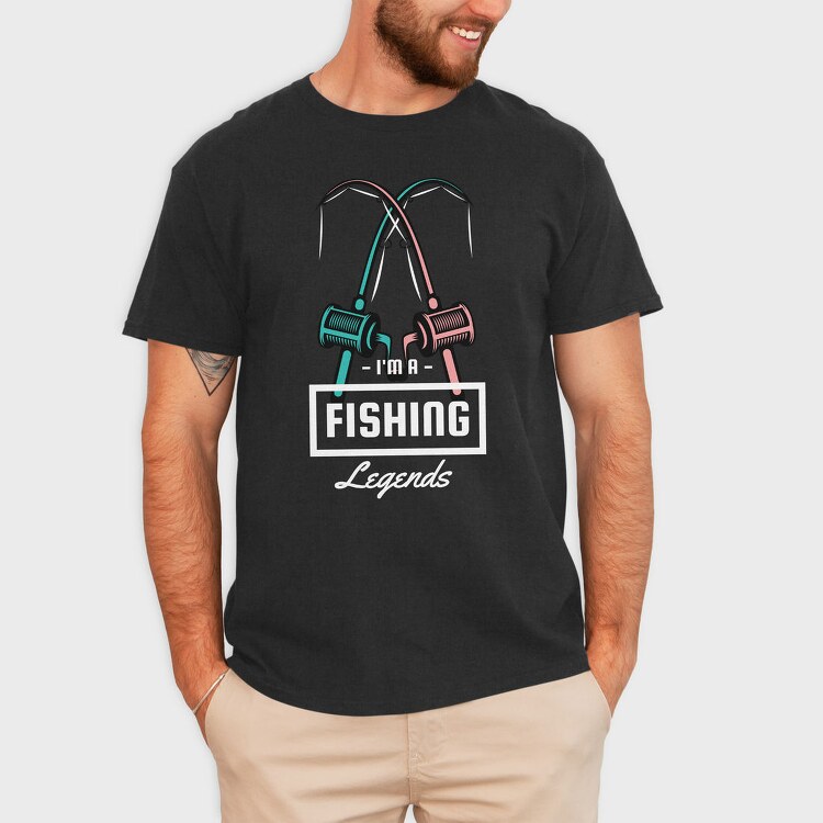 Fishing Duel, Tricou Barbati (Unisex)