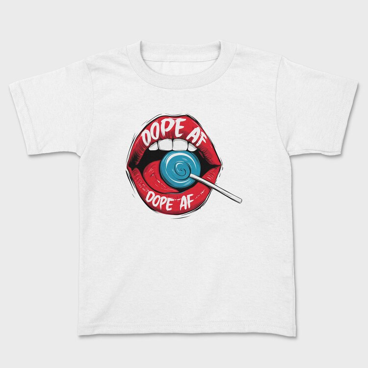 Dope Lips Lollipop, Tricou Copii