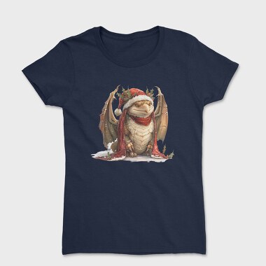 Dragon Christmas Hat, Tricou Femei