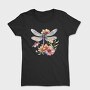 Dragonfly Flowers Sublimation, Tricou Femei
