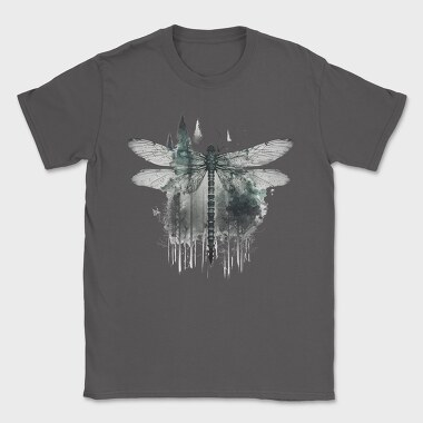 Dragonfly Forest Symphony, Tricou Barbati (Unisex)