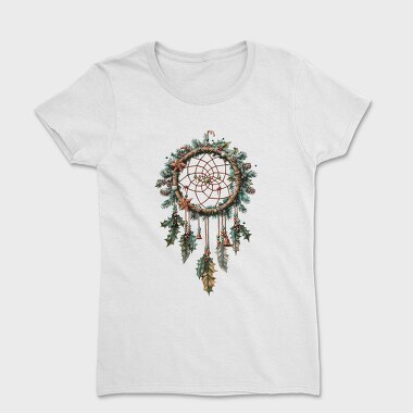 Dreamcatcher Christmas Holly, Tricou Femei