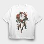 Dreamcatcher Feathers Holly, Tricou Oversize Barbati (Unisex)